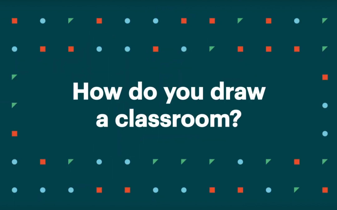 How do you draw a classroom?