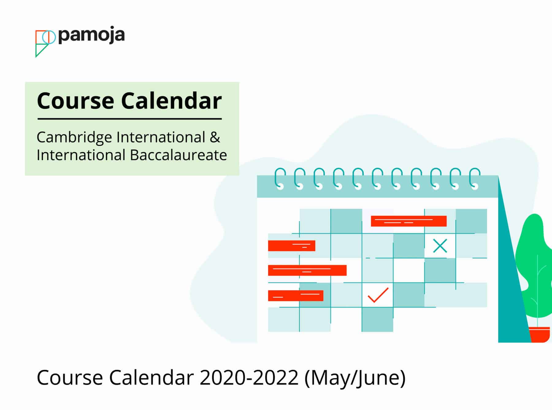 Course Calendar 2020/2022 (May/June)