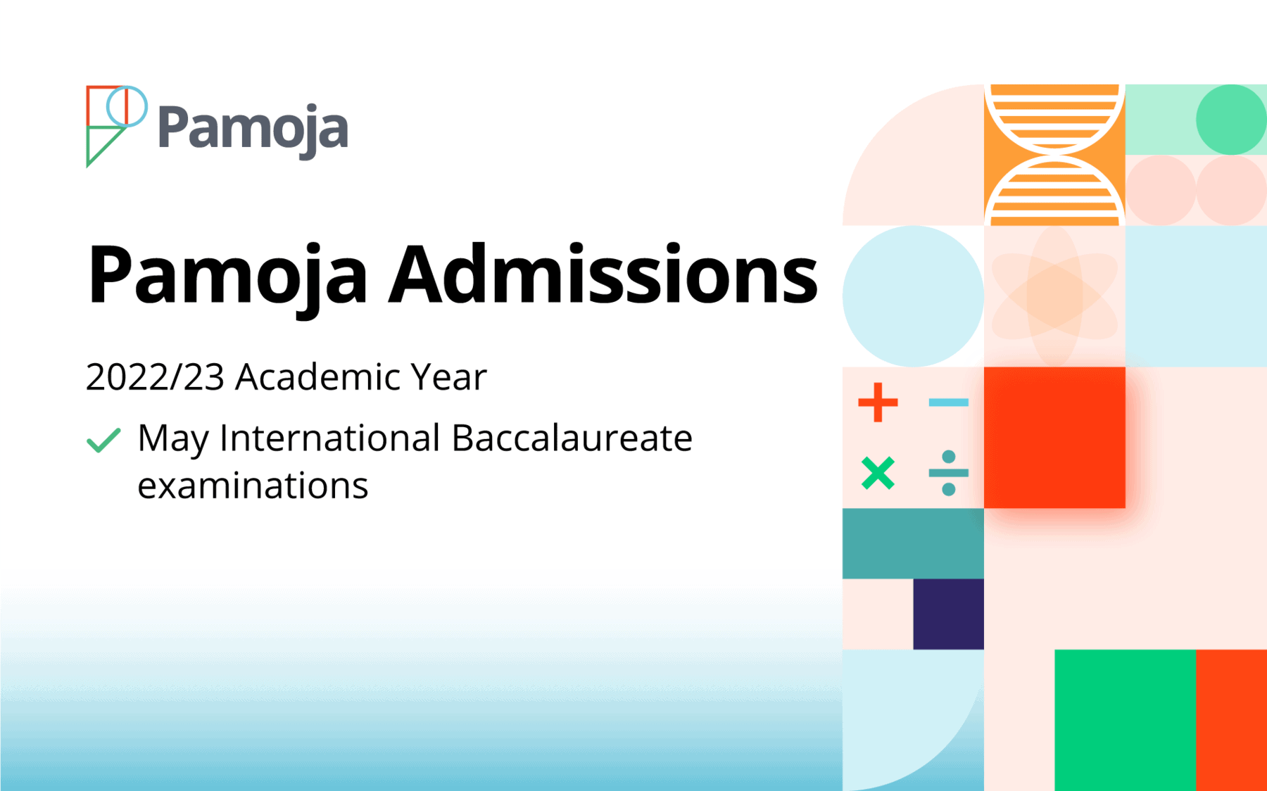 Pamoja Admissions Timeline and Fees - September 2022 Academic Year (May examinations)